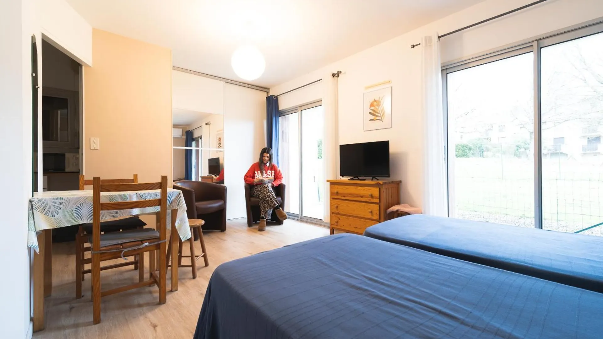 Les Mimosas - App 06 - Appartement Cosy Rdc 카죠봉